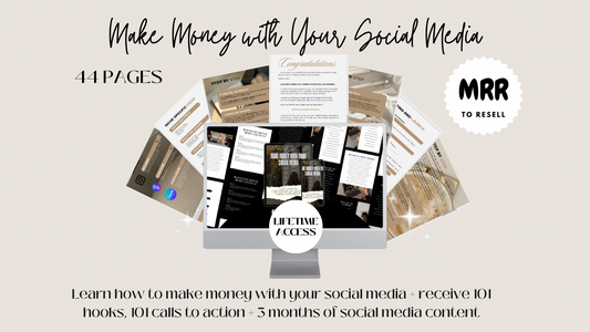 Make Money with your Social Media