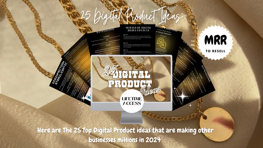 25 Digital Product Ideas